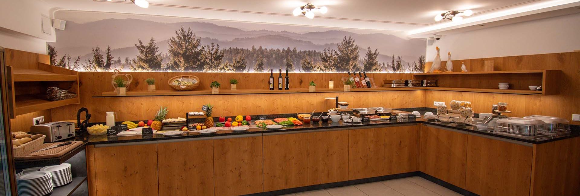 Wellnesshotel Hohenrodt Restaurant Bueffettheke