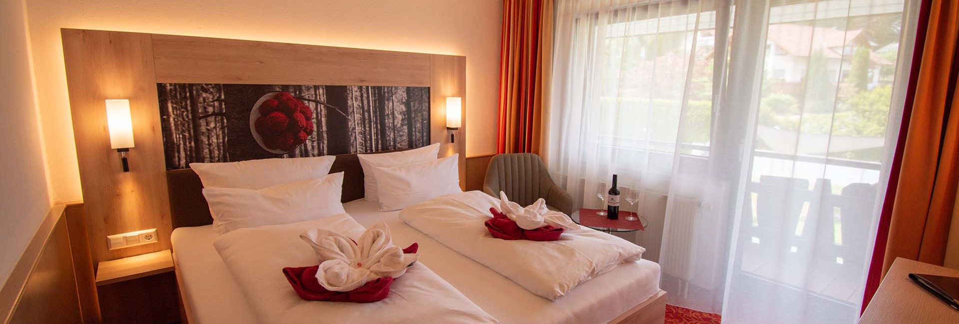Wellnesshotel Hohenrodt Zimmer Lossburg DZ 4